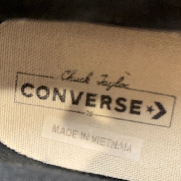 🔥 RARE Authentic Converse Chuck Taylor 70 Hi Fear of God Black Natural - Picture 11 of 12